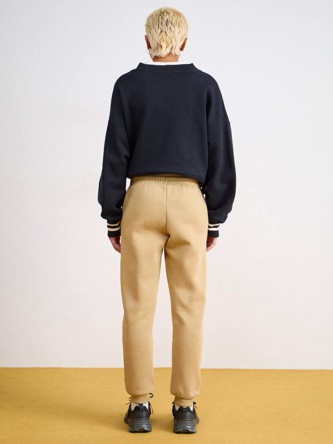 Pantalon jogging phoenix fleece marron clair femme - Nike