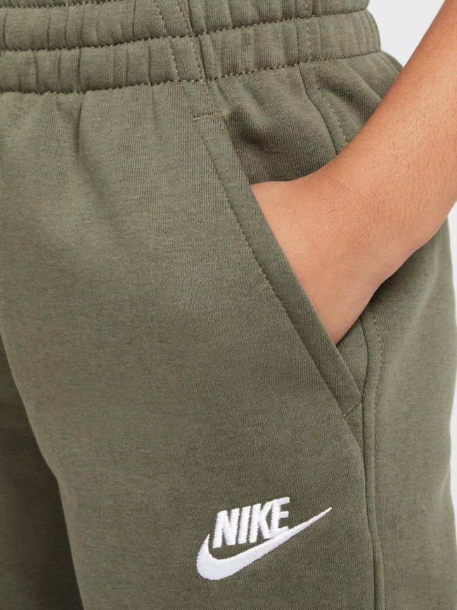 Pantalon jogging club fleece kaki foncé enfant - Nike