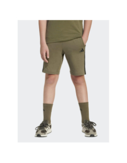 Short molleton essentials 3s kaki enfant - Adidas