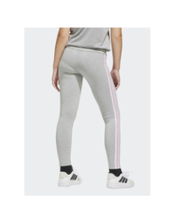 Legging 3s leg 230 gris et rose fille - Adidas