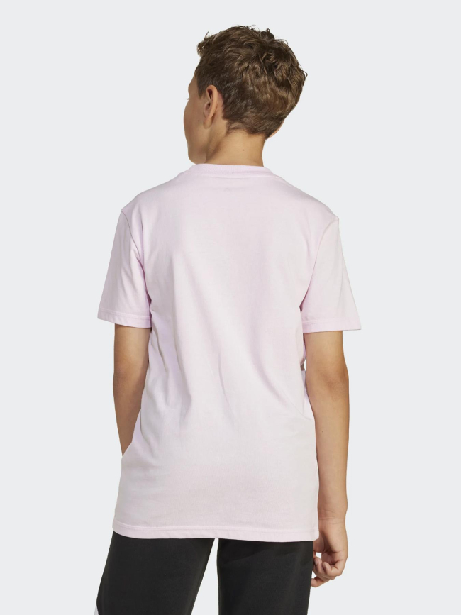 T-shirt à manches courtes j lin 160 rose enfant - Adidas