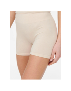 Boxer mini short vicky beige femme - Only
