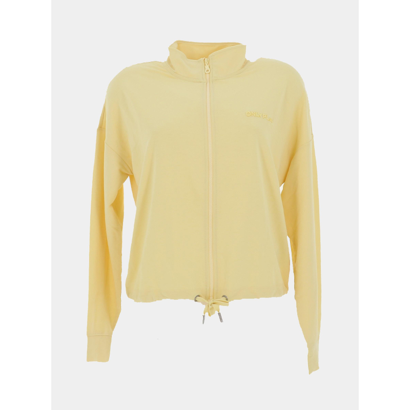 Veste de sport zippée onpfrei life jaune femme - Only