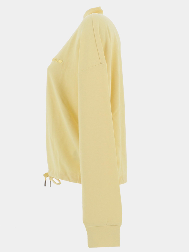 Veste de sport zippée onpfrei life jaune femme - Only