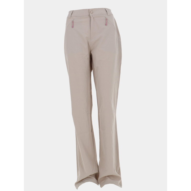 Pantalon de randonnée déperlant walk beige femme - Only Play