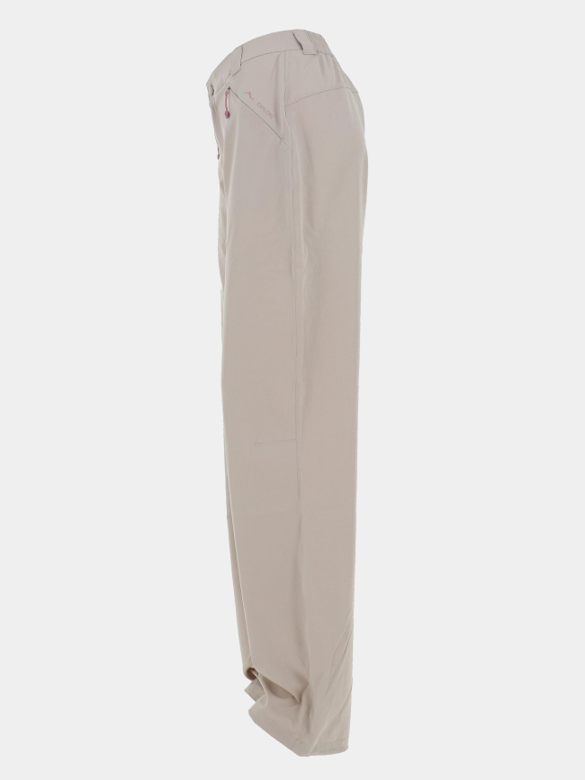 Pantalon de randonnée déperlant walk beige femme - Only Play