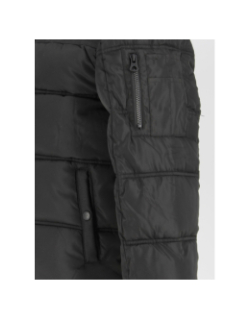 Doudoune à capuche jomir noir garçon - Kaporal