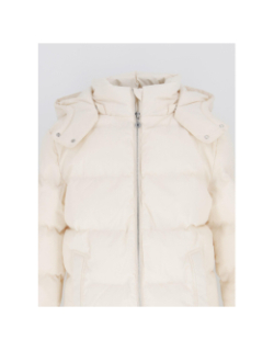 Doudoune à capuche ammagi écru fille - Le Temps Des Cerises