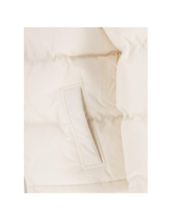 Doudoune à capuche ammagi écru fille - Le Temps Des Cerises