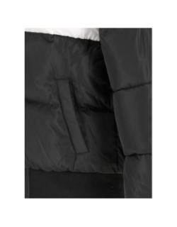 Doudoune à capuche padded noir garçon - Guess