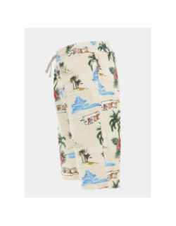 Short active allover vacances beige enfant - Guess