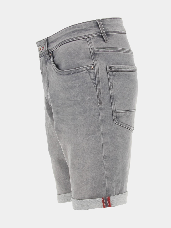 Short en jean slim jackson gris homme - Petrol Industries