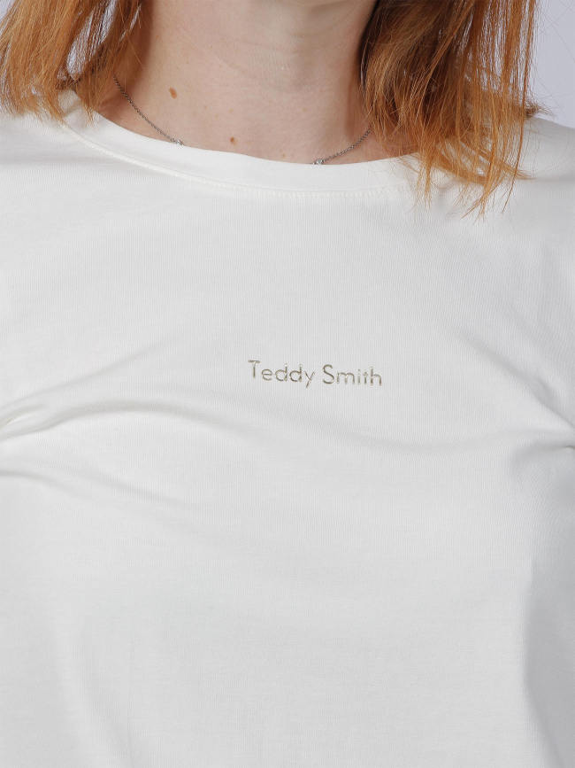 T-shirt ribelle blanc enfant - Teddy Smith