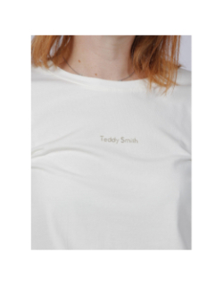 T-shirt ribelle blanc enfant - Teddy Smith