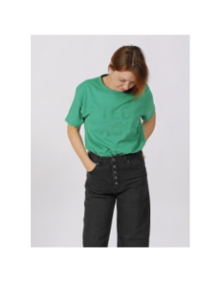 T-shirt thea vert fille - Teddy Smith