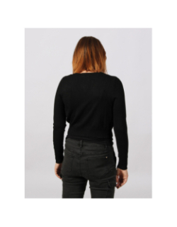 Gilet cardigan nora noir femme - Morgan