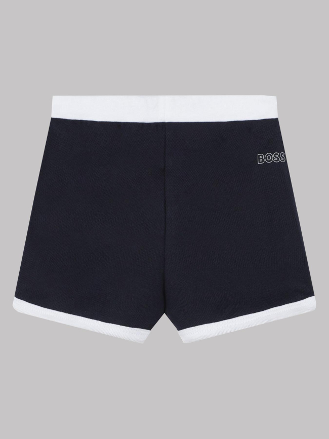 Ensemble t-shirt short ciel bébé - Boss