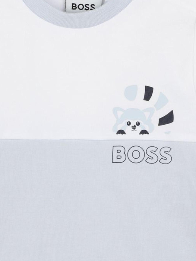 Ensemble t-shirt short ciel bébé - Boss