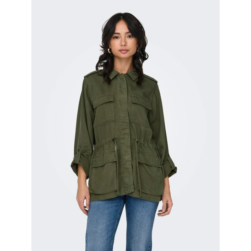 Veste légère utility kanya kaki femme - Only