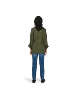 Veste légère utility kanya kaki femme - Only