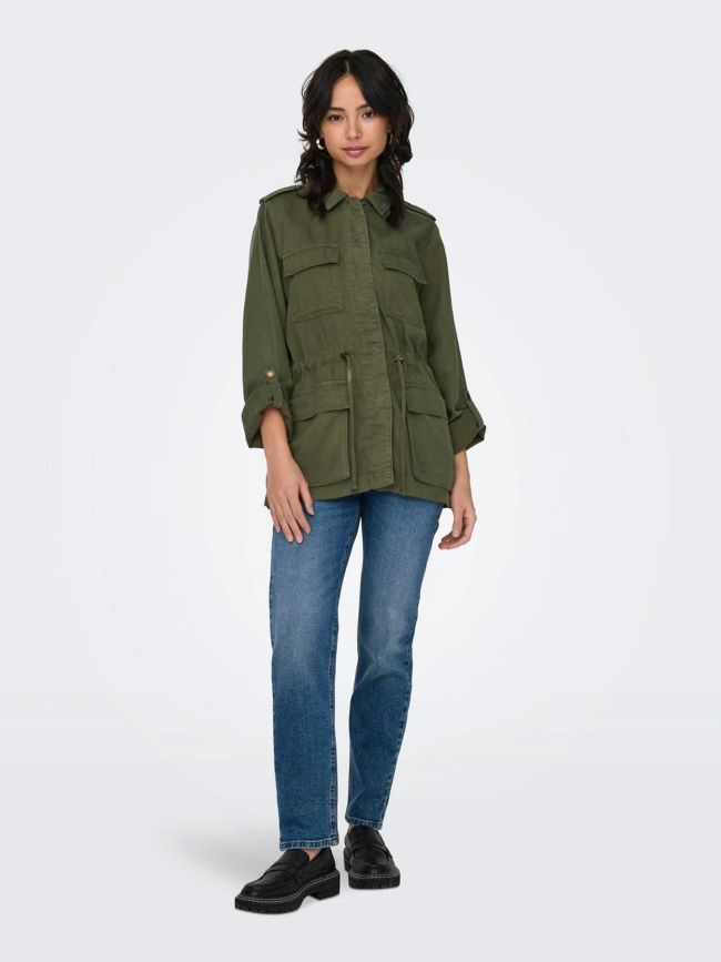 Veste légère utility kanya kaki femme - Only