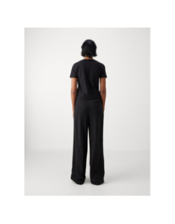 T-shirt court monologo noir femme - Calvin Klein Jeans