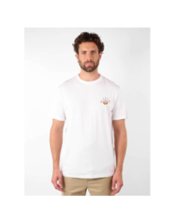 T-shirt à manches courtes sandbar blanc homme - Oxbow