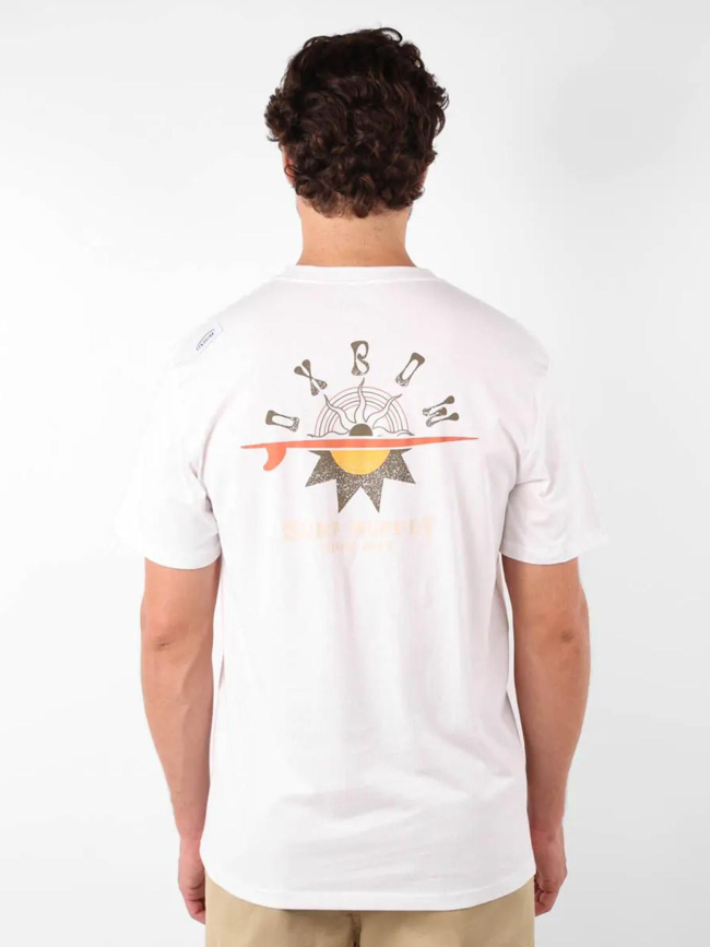 T-shirt à manches courtes sandbar blanc homme - Oxbow