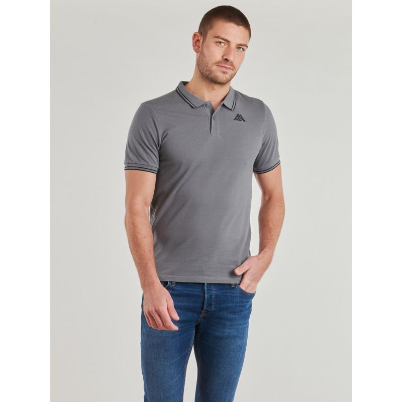 Polo slim fit ezio 2 gris homme - Kappa