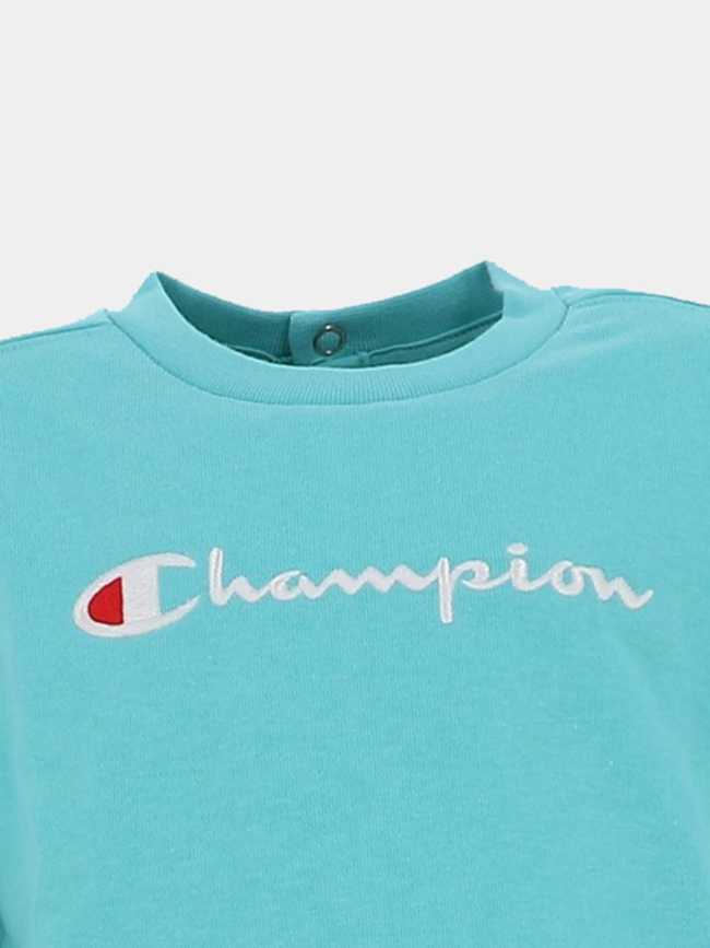 Ensemble de survêtement crewneck bleu bébé - Champion