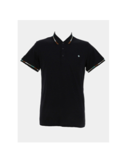 Polo à manches courtes gandil noir homme - Benson & Cherry