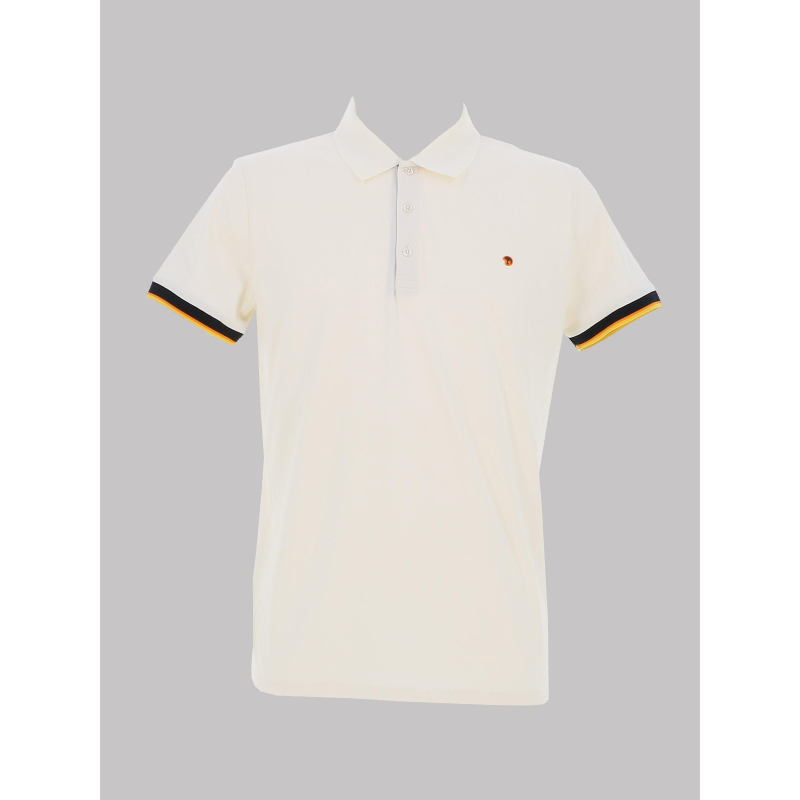 Polo stretch mc gracht écru homme - Benson & Cherry