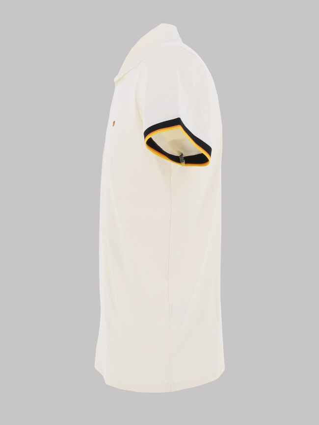 Polo stretch mc gracht écru homme - Benson & Cherry