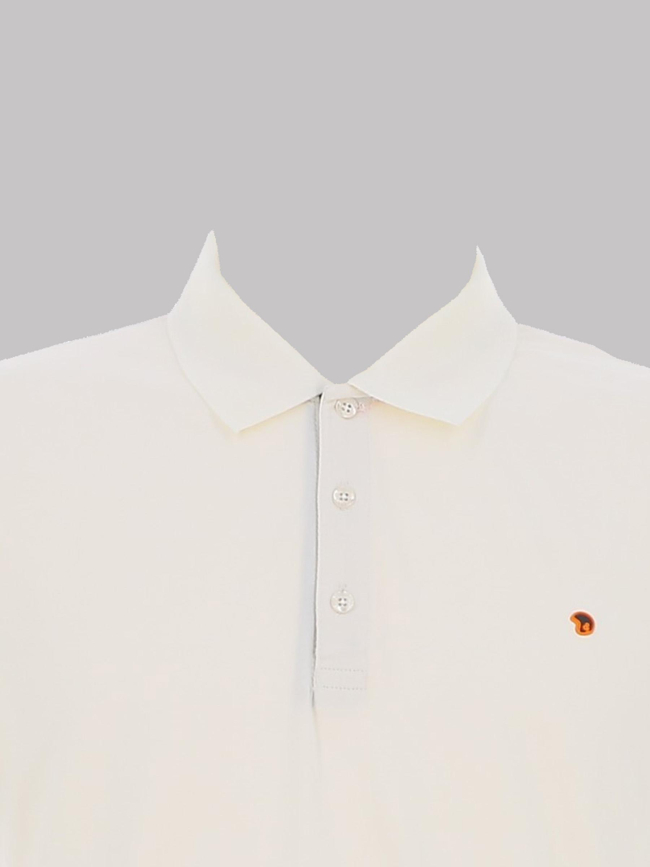 Polo stretch mc gracht écru homme - Benson & Cherry