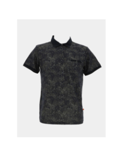 Polo à manches courtes grommet kaki homme - Benson & Cherry