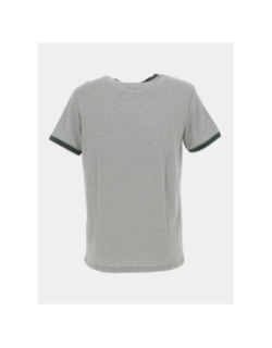 T-shirt mc tanil gris et vert homme - Benson & Cherry