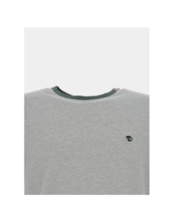 T-shirt mc tanil gris et vert homme - Benson & Cherry