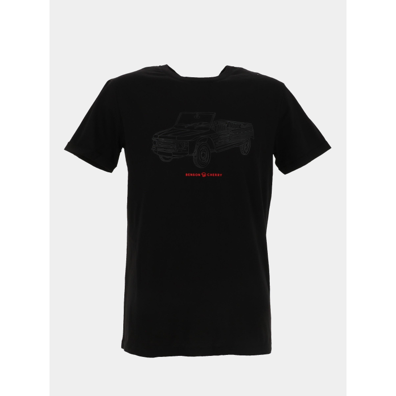 T-shirt legendary tehari noir homme - Benson & Cherry