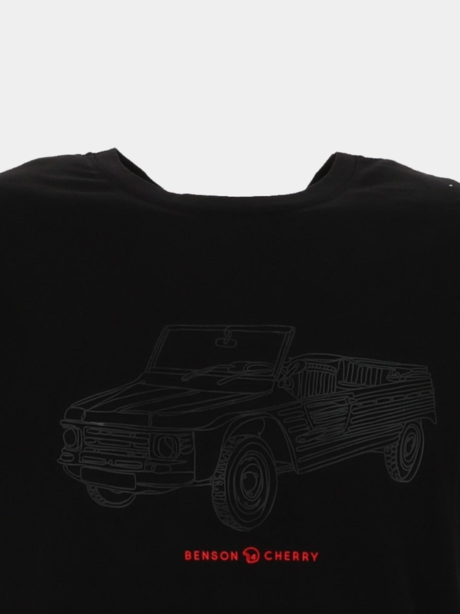 T-shirt legendary tehari noir homme - Benson & Cherry