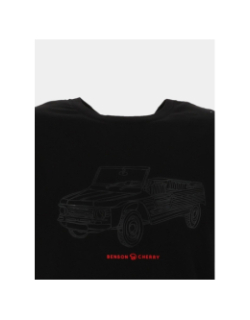 T-shirt legendary tehari noir homme - Benson & Cherry