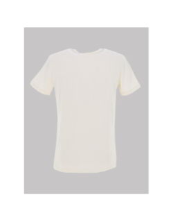 T-shirt stretch mc twist écru homme - Benson & Cherry
