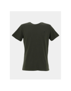 T-shirt stretch mc twist kaki homme - Benson & Cherry