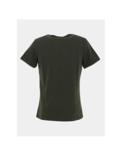 T-shirt stretch mc twist kaki homme - Benson & Cherry