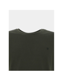 T-shirt stretch mc twist kaki homme - Benson & Cherry