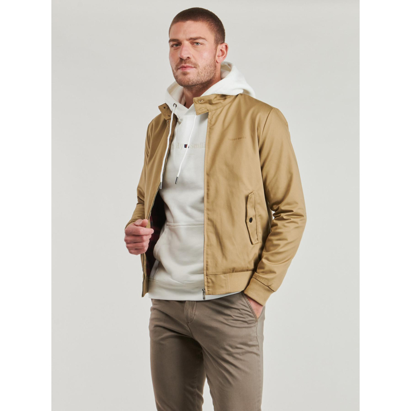 Veste mi-saison à col mao sanson 2 beige homme - Teddy Smith