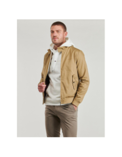 Veste mi-saison à col mao sanson 2 beige homme - Teddy Smith