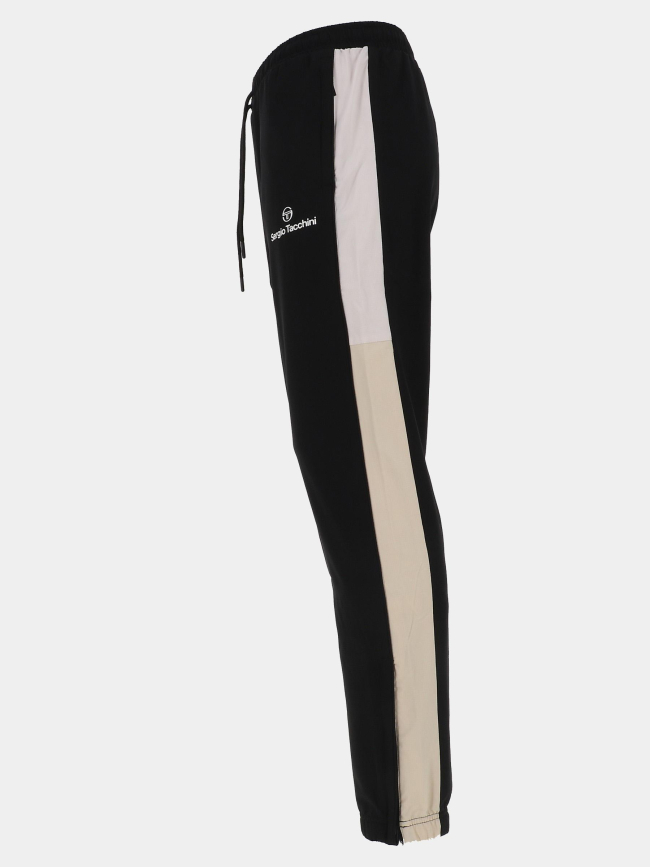 Pantalon jogging alata beige et noir homme - Sergio Tacchini
