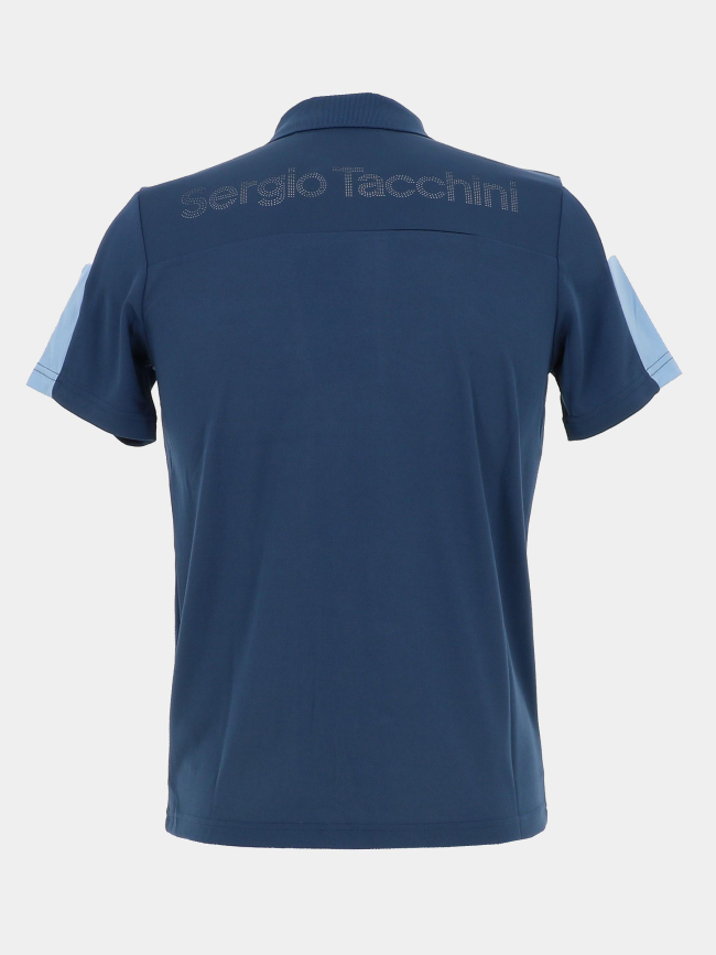 Polo manches courtes alata bleu marine homme - Sergio Tacchini
