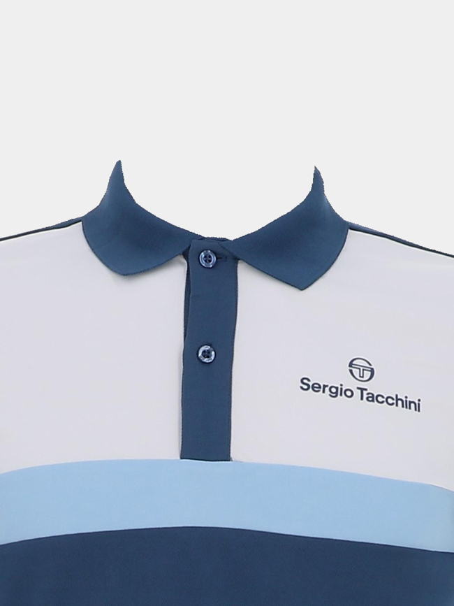 Polo manches courtes alata bleu marine homme - Sergio Tacchini