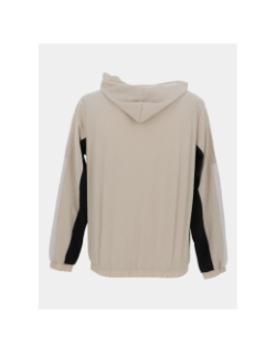 Veste sport à capuche alata beige et noir homme - Sergio Tacchini